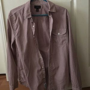 Men's Urban Outfitters XS Plaid Button Down Shirt