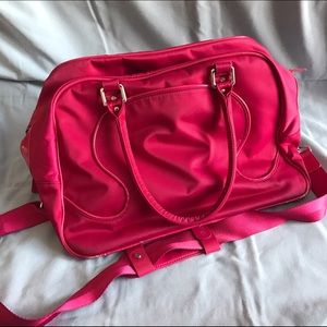 Pink Lululemon Small Duffle Gym/Overnight Bag