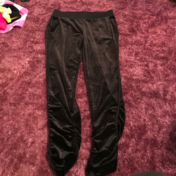 Black Sparkly Juicy Joggers