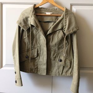 Anthropologie military jacket