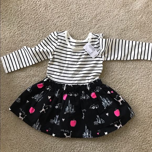 The Children's Place Other - Children's Place City Kitty Dress