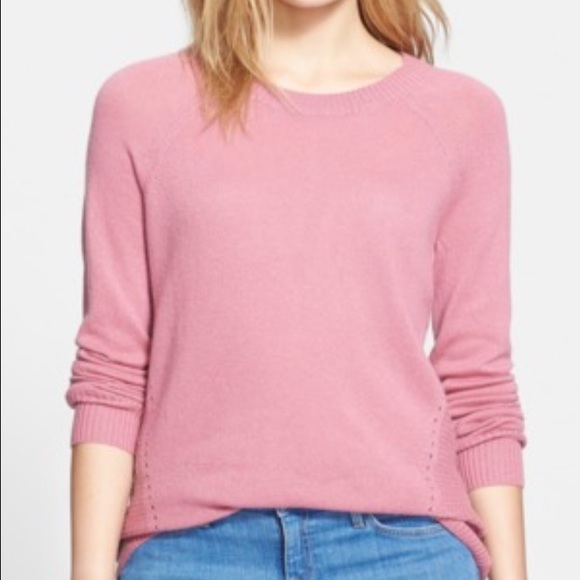 Joie andina sweater in bright rouge color size xs