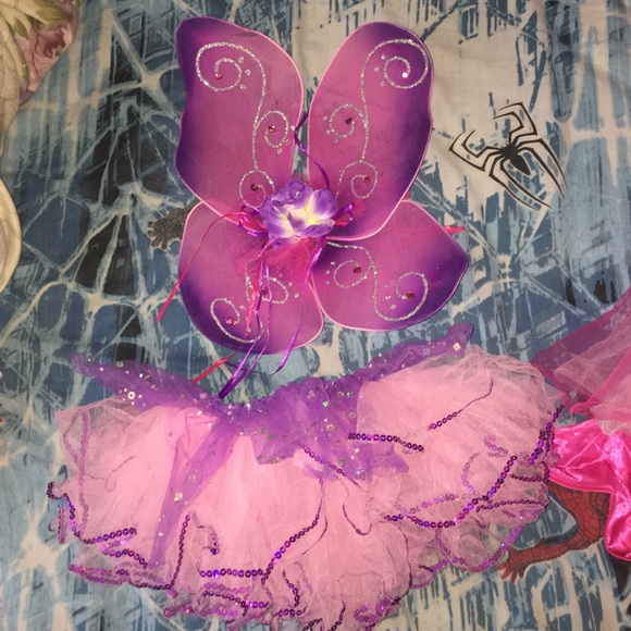Tutu and butterfly wings