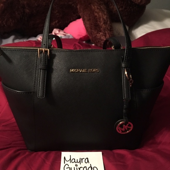 Michael kors black tote