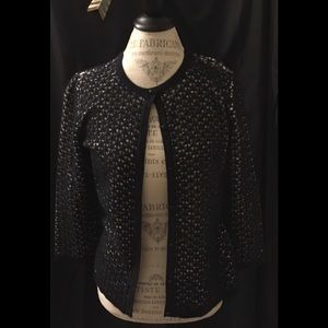 Anne Klein button up cardigan