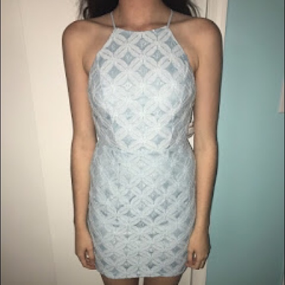 Baby blue dress - Picture 1 of 2