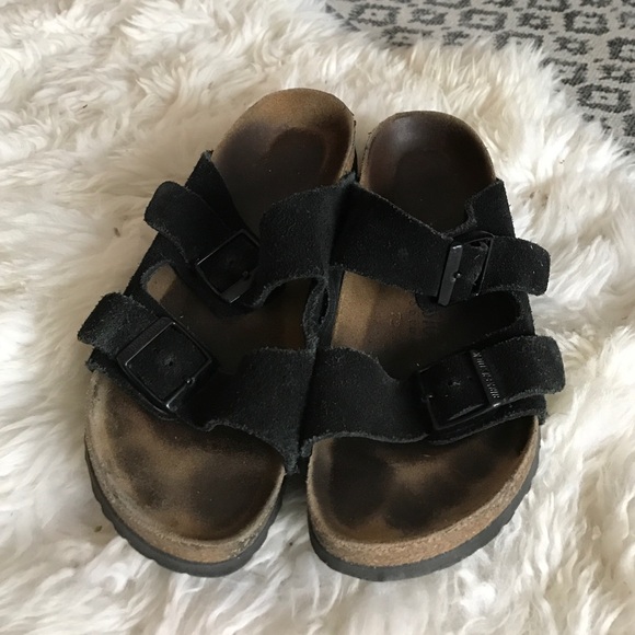 Birkenstocks Arizona suede