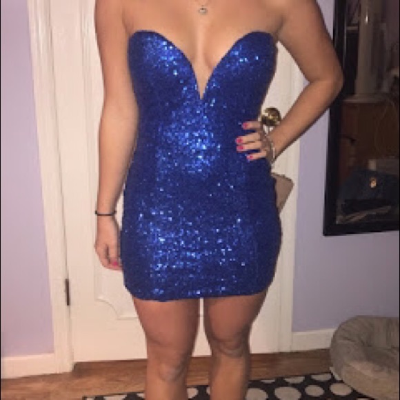 Strapless sequin mini - Picture 1 of 1