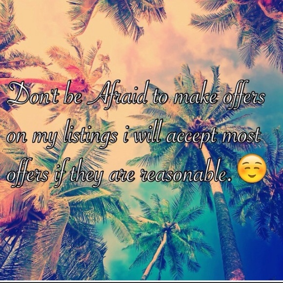 I will except most offers❤️