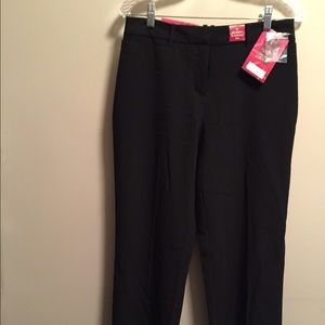 Black dress pants by curvy fit 212 collection NEW