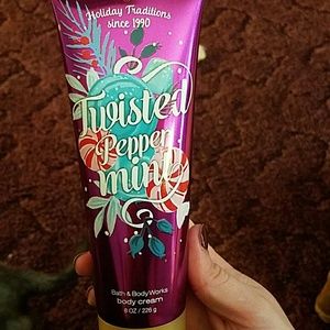 BBW Twisted peppermint body Cream