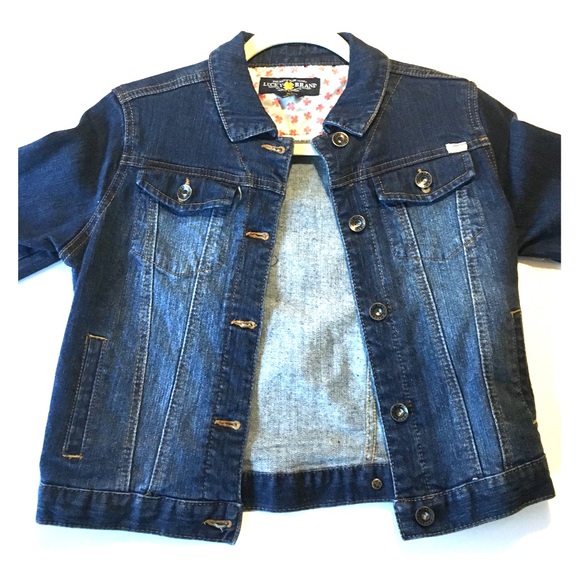 lucky brand girls jean jacket