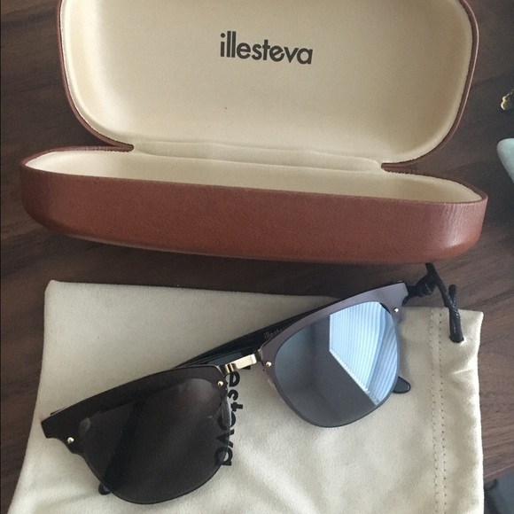 FLASH SALE ||  Illesteva Cordova Sunglasses NEW - Picture 3 of 6