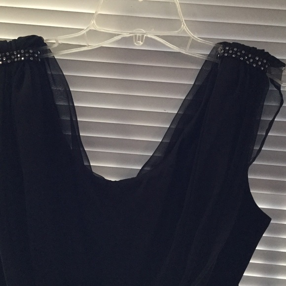 Formal Black Dress - Picture 3 of 4