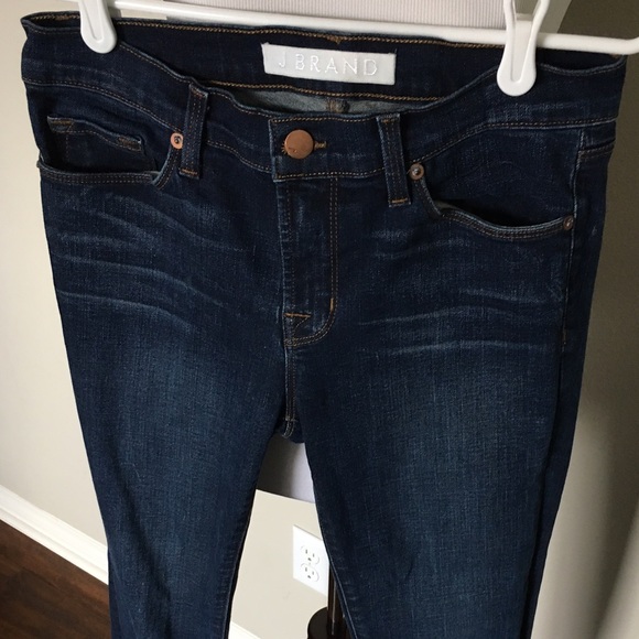 J Brand Skinny Ankle Crop Jeans