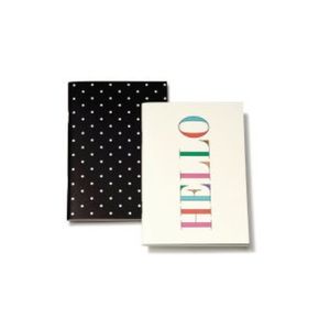 ❌SOLD❌ Kate Spade "Hello" Notebook Set (2pack)