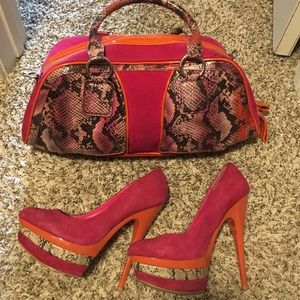 Bakers Taryn Heels and Taryn HandBag