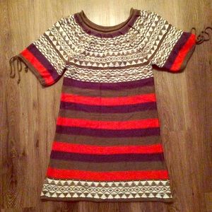 Knit tunic dress