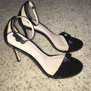 Black high heels