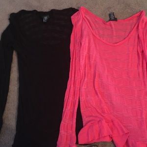 Rue 21 see through shirts