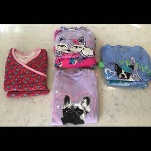 Girls Pajama Bundle Size 10-12