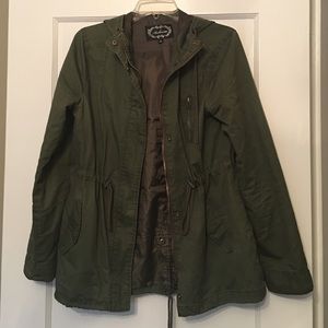 Army green jacket