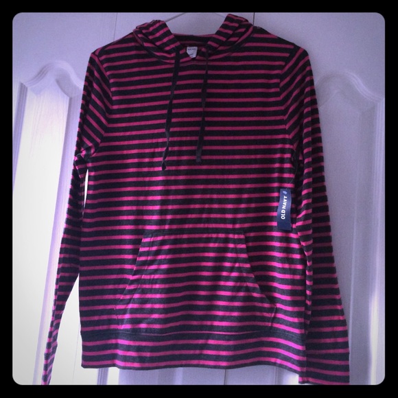 NWT Pink and grey hoodie