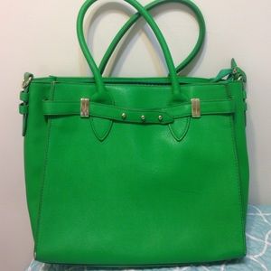 JustFab Green Tote