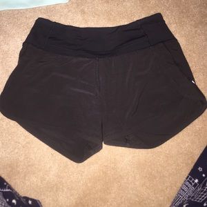 Black Lululemon shorts size 2
