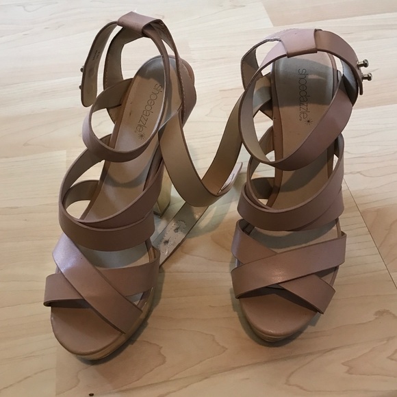 Beige Retro Heels