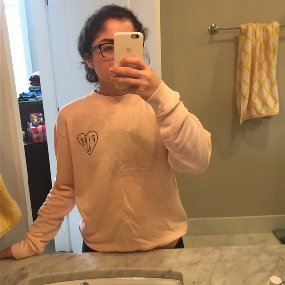 oversized pink noodie