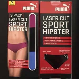 Double 3 pack laser cut SPORT HIPSTER
