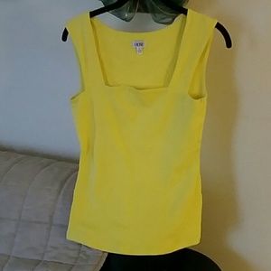 Cache Bright Yellow Top