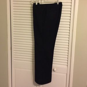 Talbots Signature full leg black pants size 14