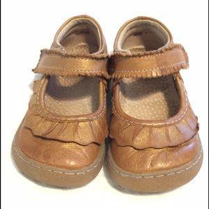 Livie and Luca gold rusch shoes