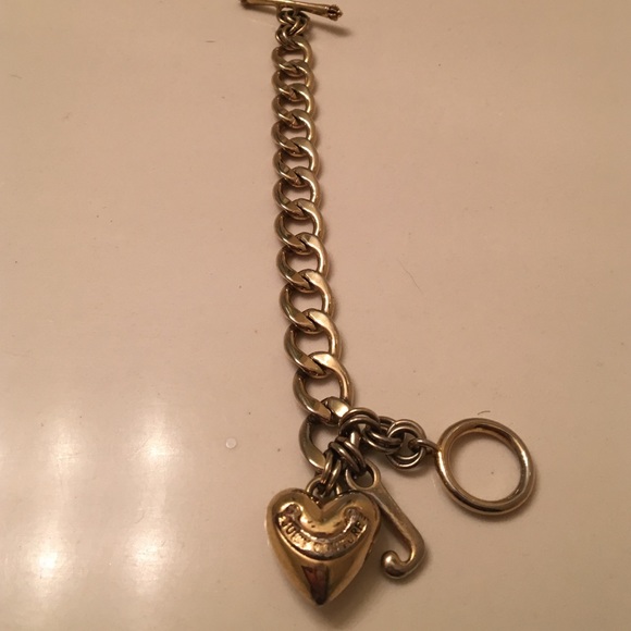Juicy gold charm braclet