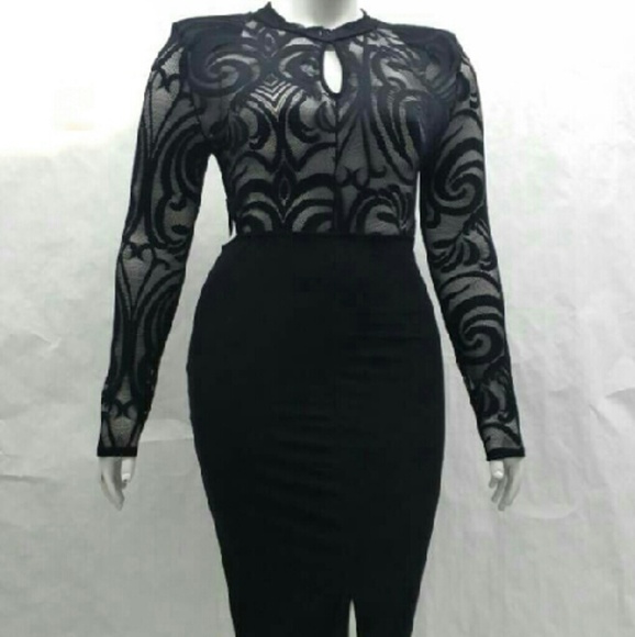 Plus size Black Dress