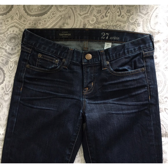 J. Crew Toothpick Crop Jeans (NWOT)