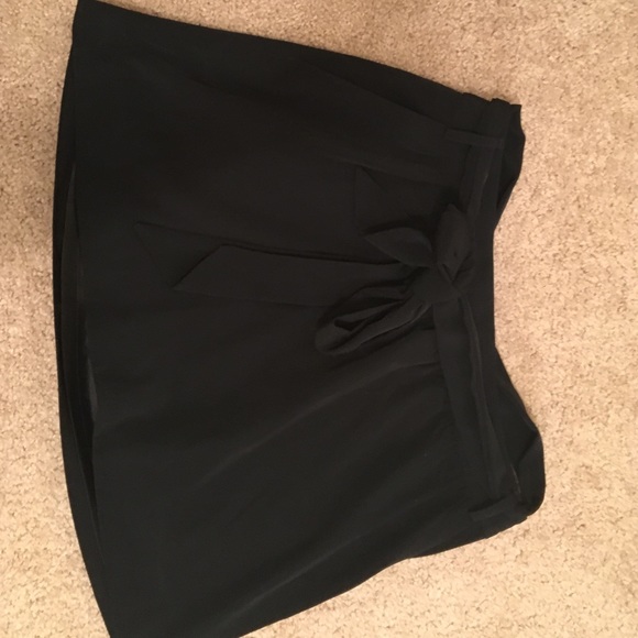 Express black skirt