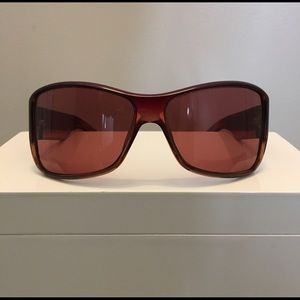 Authentic Dior Burgundy Wrap Sunglasses