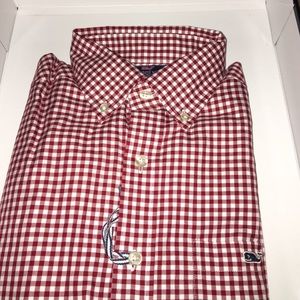 Vineyard Vines gingham button down