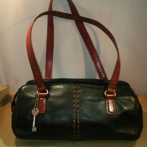 Lovely Pebble Leather Fossil Purse