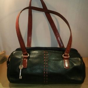 Lovely Pebble Leather Fossil Purse