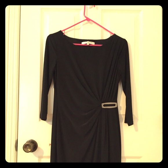 Evan-Picone Black Dress Sz 4 EUC