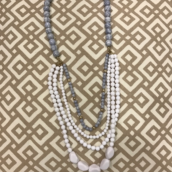 Unique statement long necklace