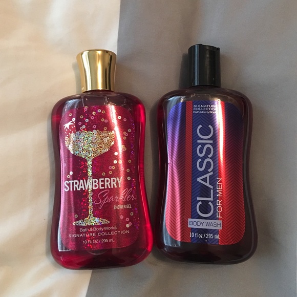 Bath and body works body wash for him & her!