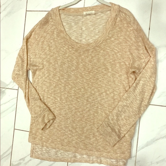 Metallic gold sweater 💕