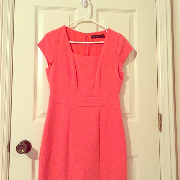 Limited work dress (salmon/orange) Sz 6