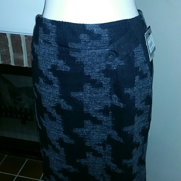 Nordstrom Collection Wool Blend Pencil Skirt  8