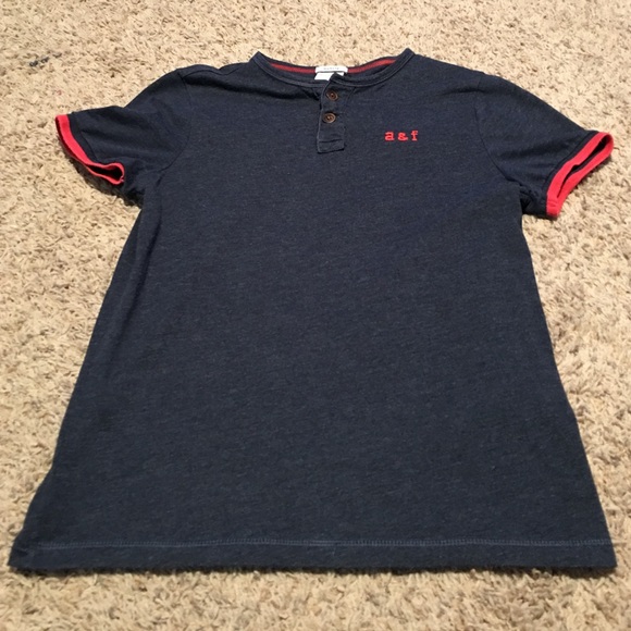 Abercrombie Kids Boy's Icon Henley Tee